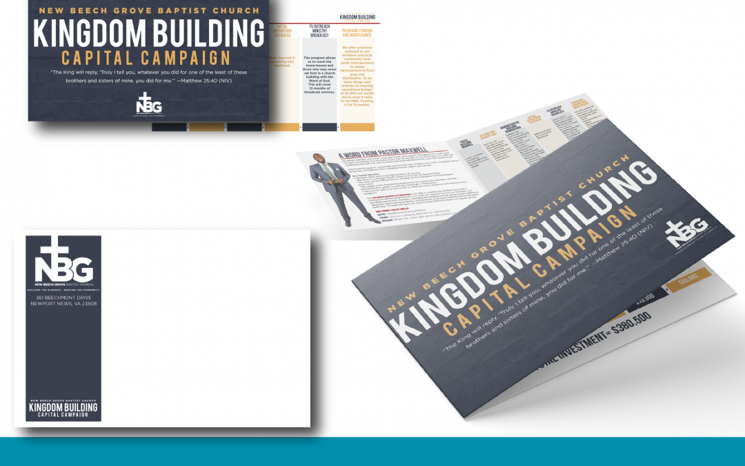 Capital Campaign Assets-Presentation, Brochures, and Envelopes-New Beech Grove Baptist Church