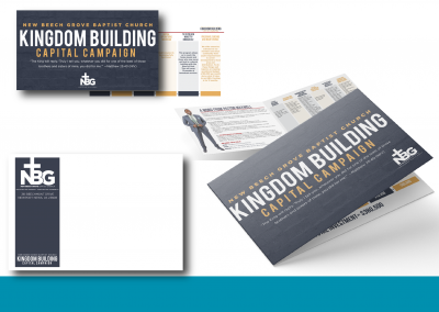 Capital Campaign Assets-Presentation, Brochures, and Envelopes-New Beech Grove Baptist Church